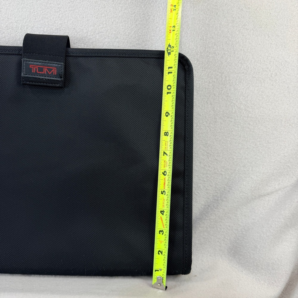 Tumi Black Ballistic Nylon Padded Laptop Sleeve Case 15 Inch Tech Bag - Picture 4 of 7